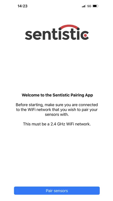 Sentistic Pairing App Screenshots
