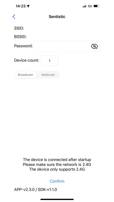 Sentistic Pairing App Screenshots