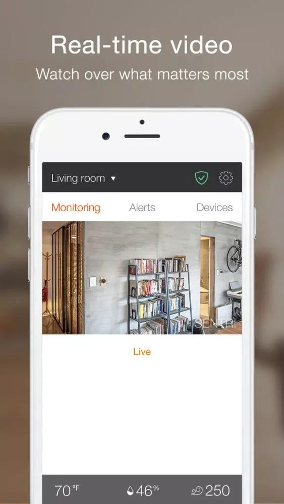 Ảnh chụp màn hình của Sentri - All-in-one Smart Home Monitoring