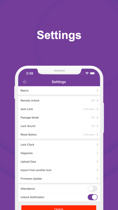 Sentry Smartlock Plus Ekran Görüntüleri