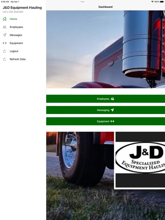 J&D Equipment Hauling iPad 應用截圖
