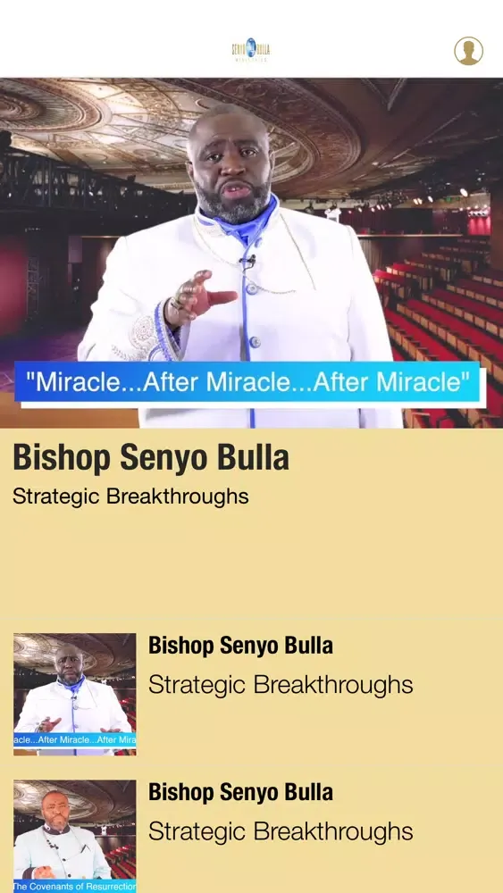 ภาพหน้าจอของ Bishop Senyo Bulla Ministries