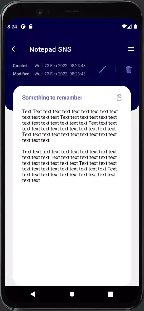 تصاویر Notepad SNS