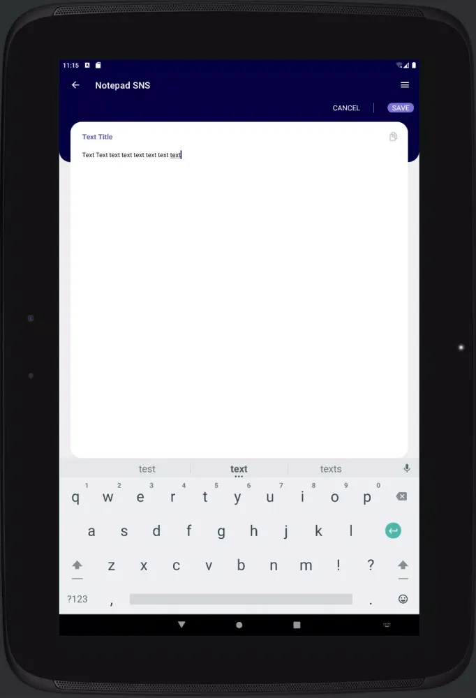 تصاویر Notepad SNS