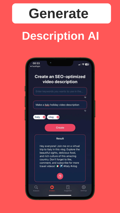 Capturas de pantalla de TubeBoost AI: Seo for Youtuber