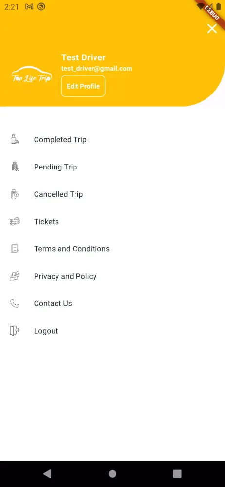 Ride Share Driver سکرین شاٹس