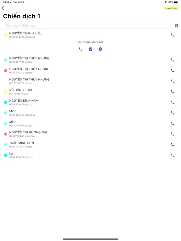 Tangkapan layar Telesale iPad 