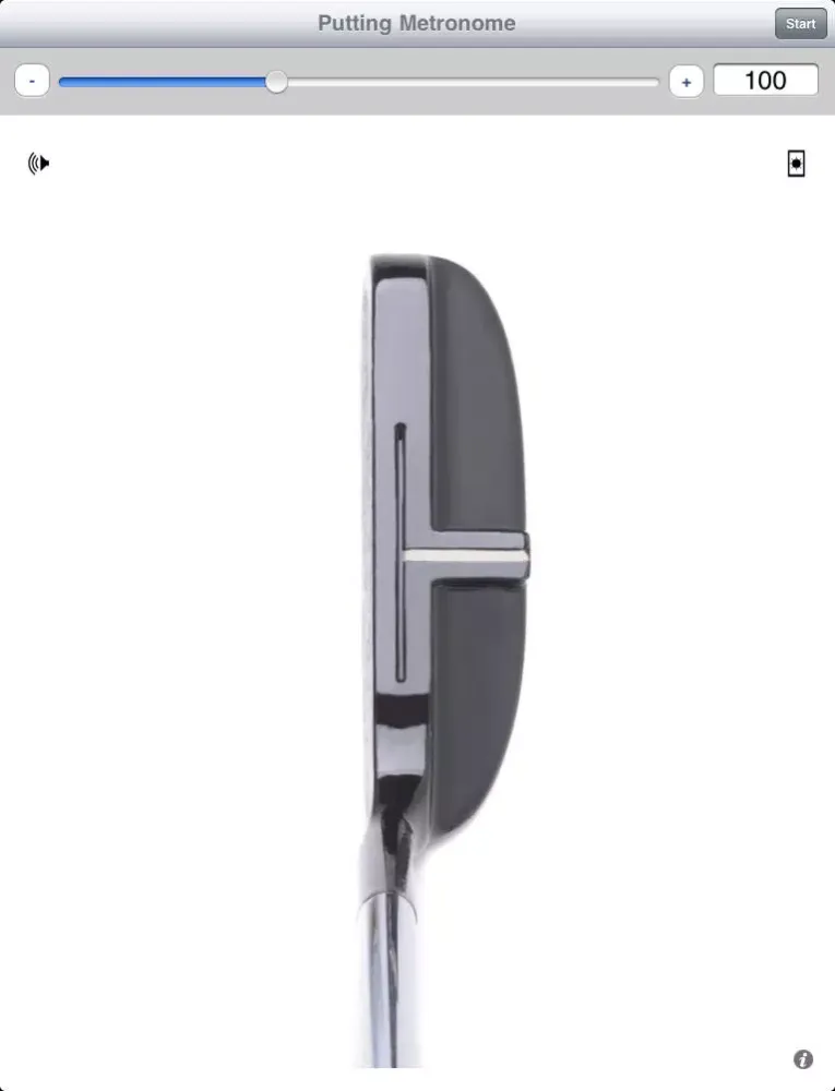 Screenshot di Putting Metronome iPad 