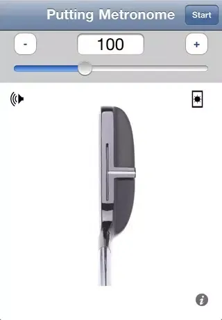 Screenshot di Putting Metronome