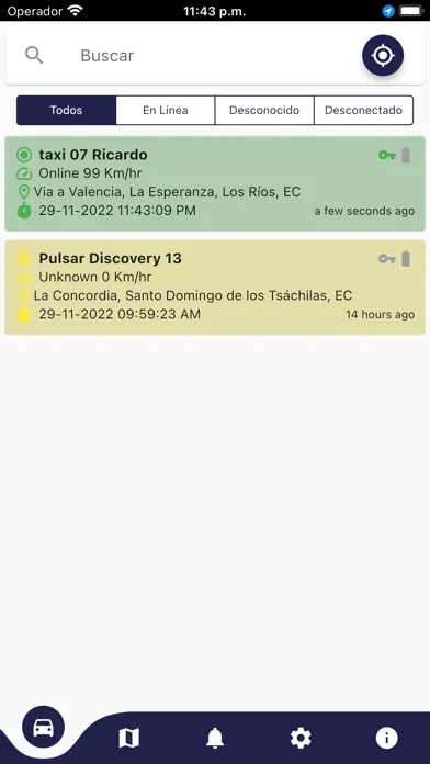 Coltracker GPS 1 Screenshots