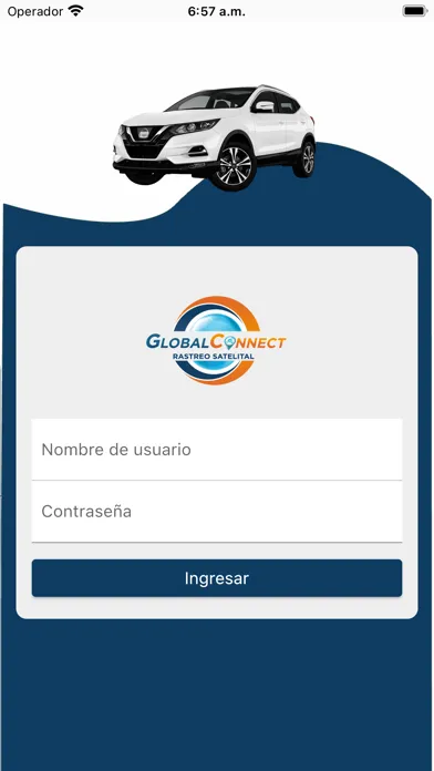 Capturas de tela do Global Connect GPS