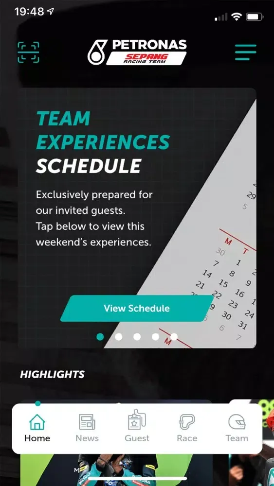Zrzuty ekranu PETRONAS Sepang Racing Team