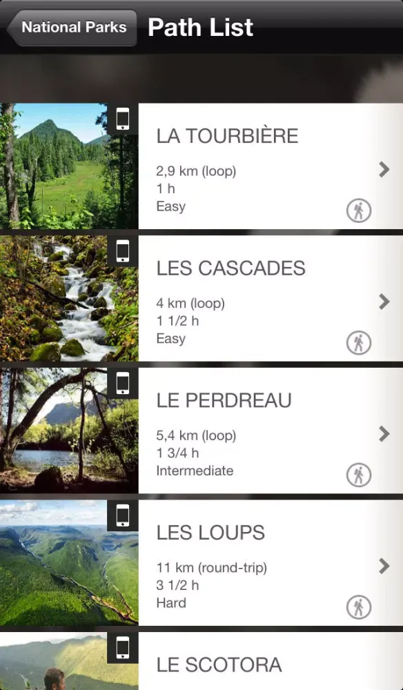 Screenshot di Park Path Explorer