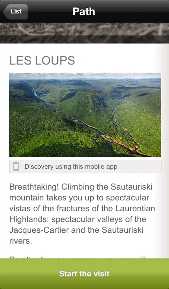 Screenshot di Park Path Explorer