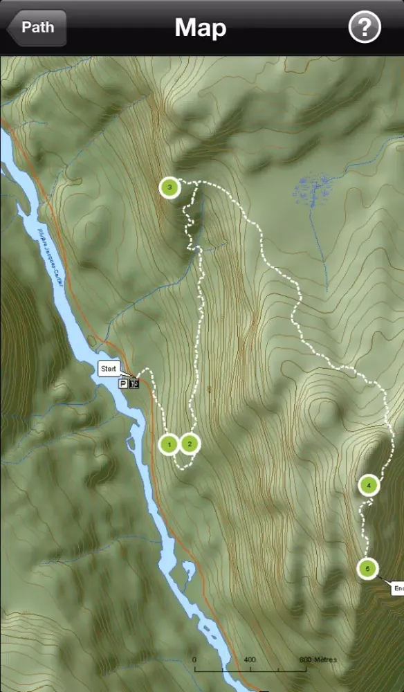 Screenshot di Park Path Explorer