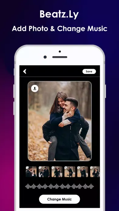Beatz.ly music video maker スクリーンショット
