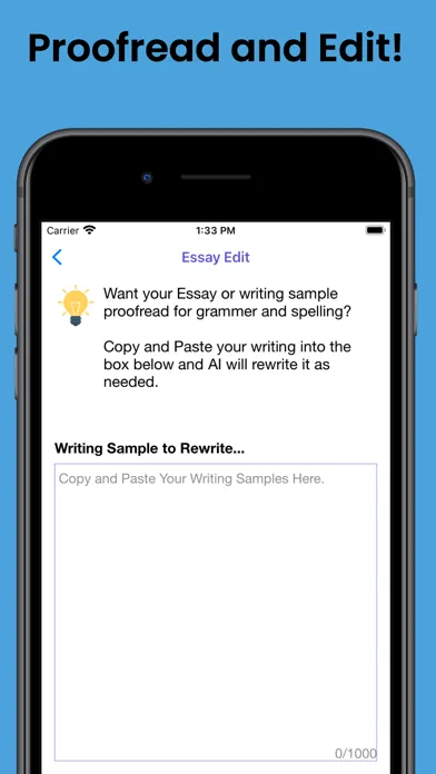 Paragraph Writer سکرین شاٹس