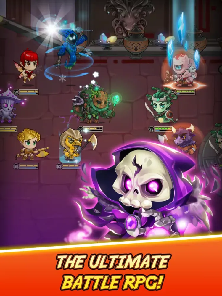 Tangkapan skrin Dragon's Watch RPG iPad 