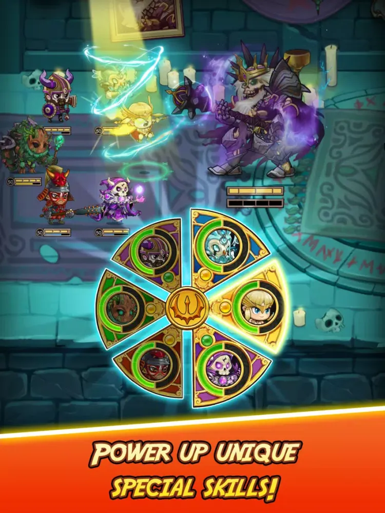 Tangkapan skrin Dragon's Watch RPG iPad 