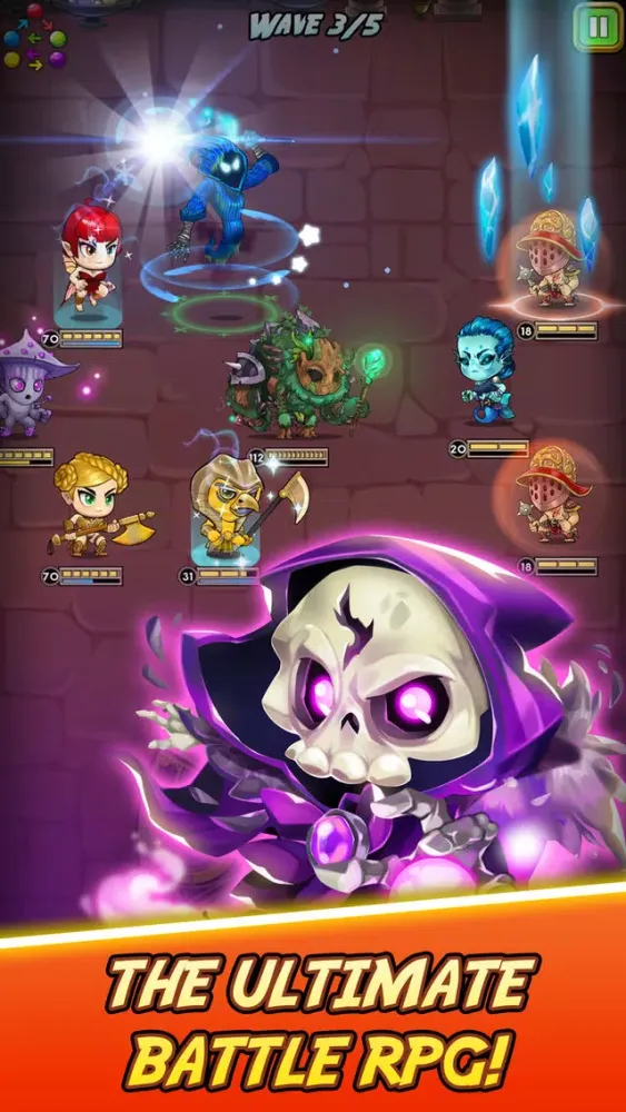 Tangkapan skrin Dragon's Watch RPG