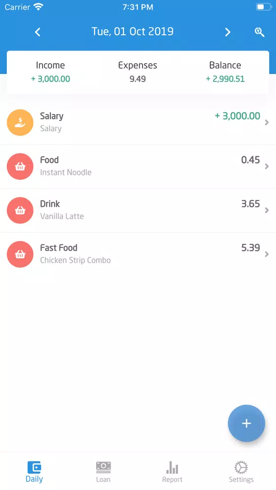 SepranPro: Expense Manager Screenshots