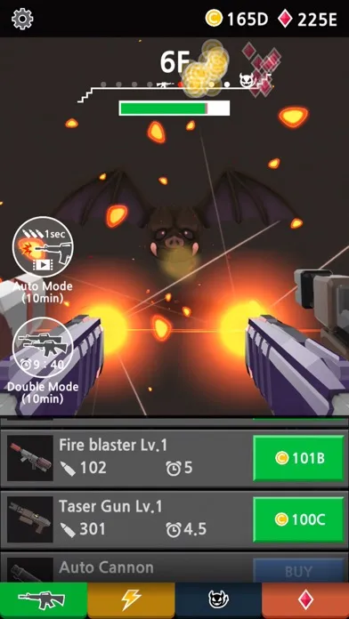 Captures d'écran de Tap Gunman