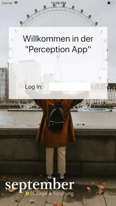 september Perception App スクリーンショット