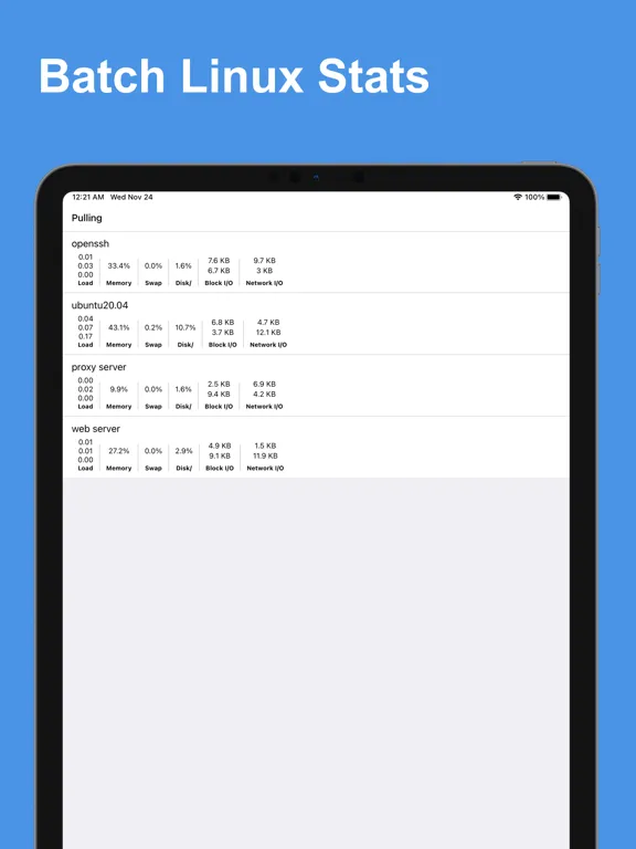 Скриншоты Docker & SSH Admin iPad 