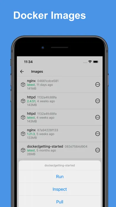 Скриншоты Docker & SSH Admin
