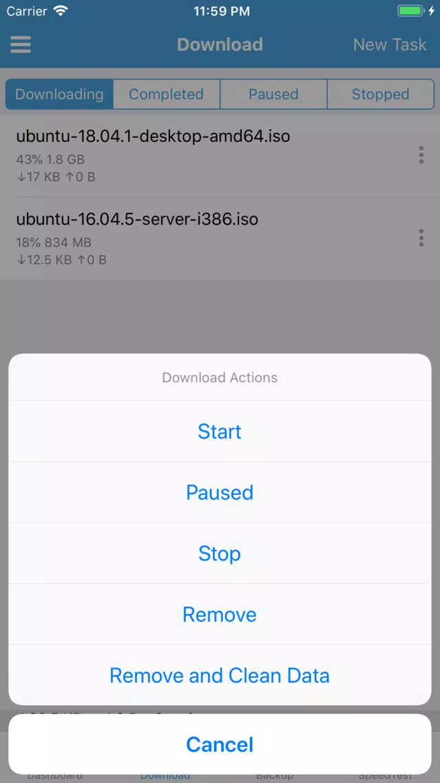 Скриншоты EasyUI for QNAP