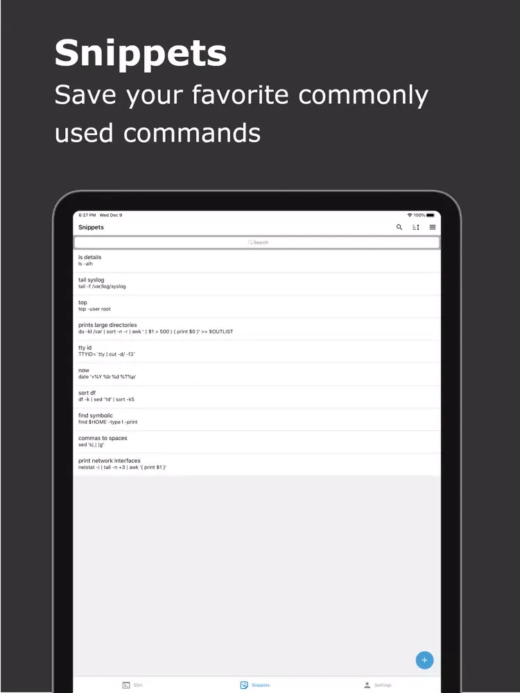 xTerminal Pro - SSH Client iPad 应用截图