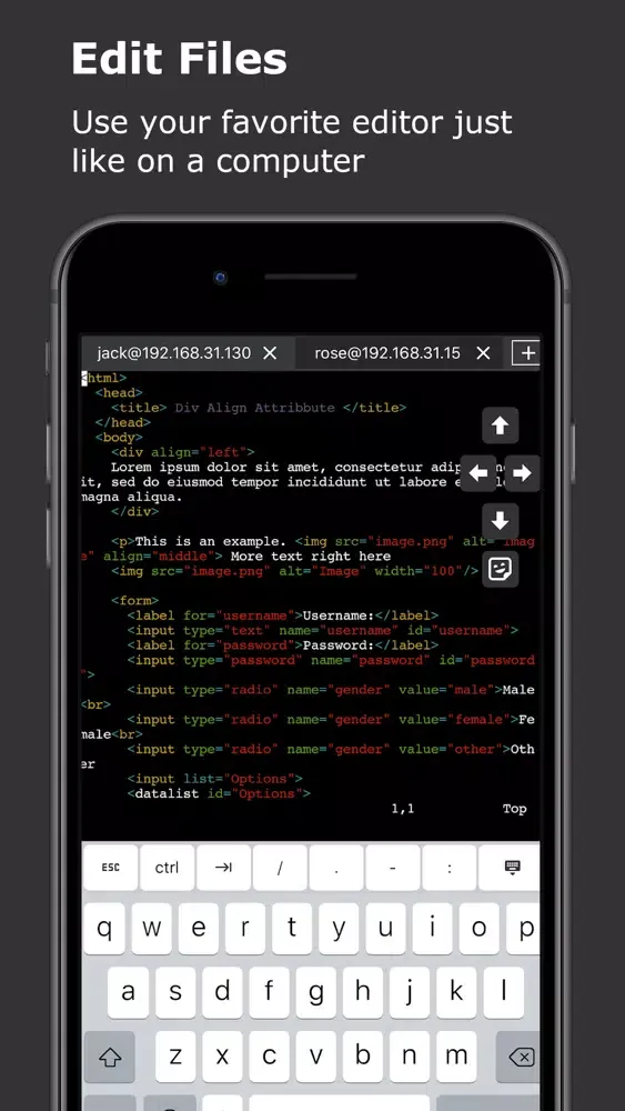 xTerminal Pro - SSH Client应用截图
