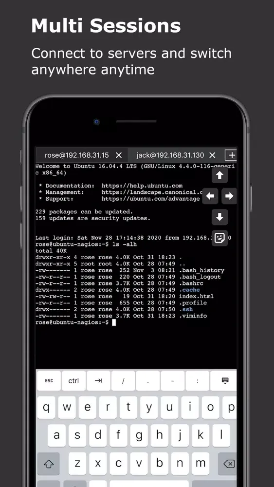 xTerminal Pro - SSH Client应用截图