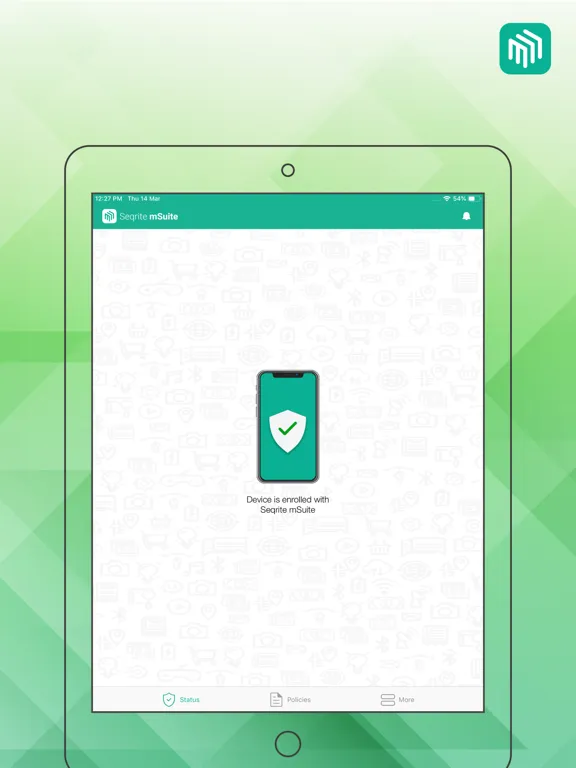 Seqrite mSuite iPad  Ekran Görüntüleri