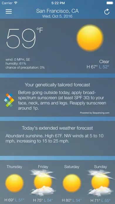 Weather My Way +RTP スクリーンショット