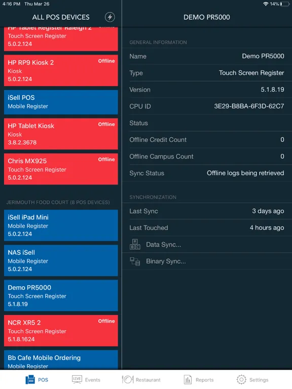 QP Dashboard iPad 應用截圖