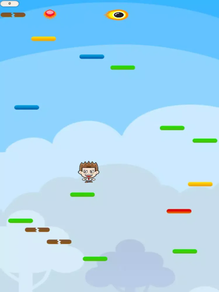 Dude Jump 2D iPad  Screenshots