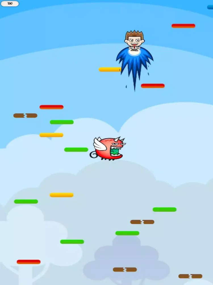 Dude Jump 2D iPad  Screenshots