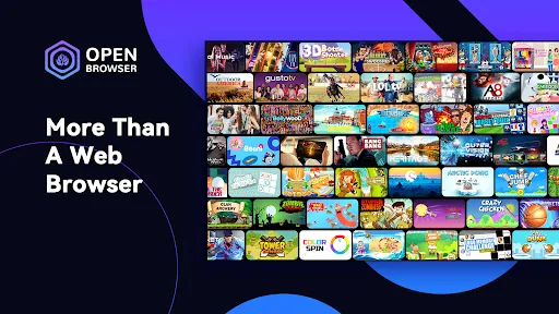 Zrzuty ekranu Open Browser - TV Web Browser