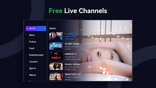 Zrzuty ekranu Open Browser - TV Web Browser