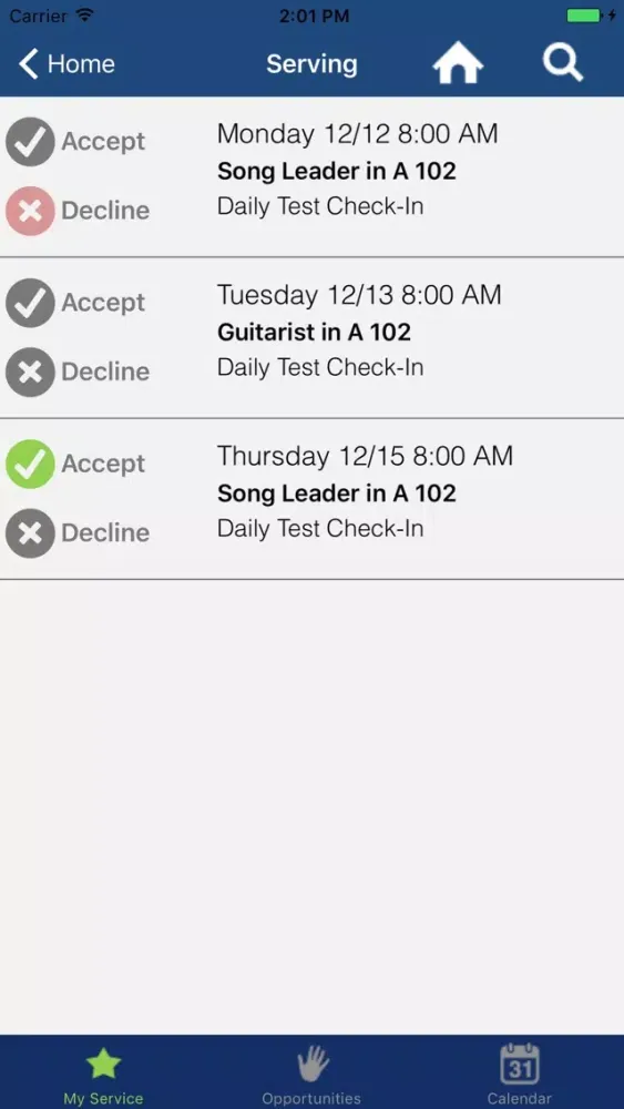 Hope Gilbertsville App سکرین شاٹس