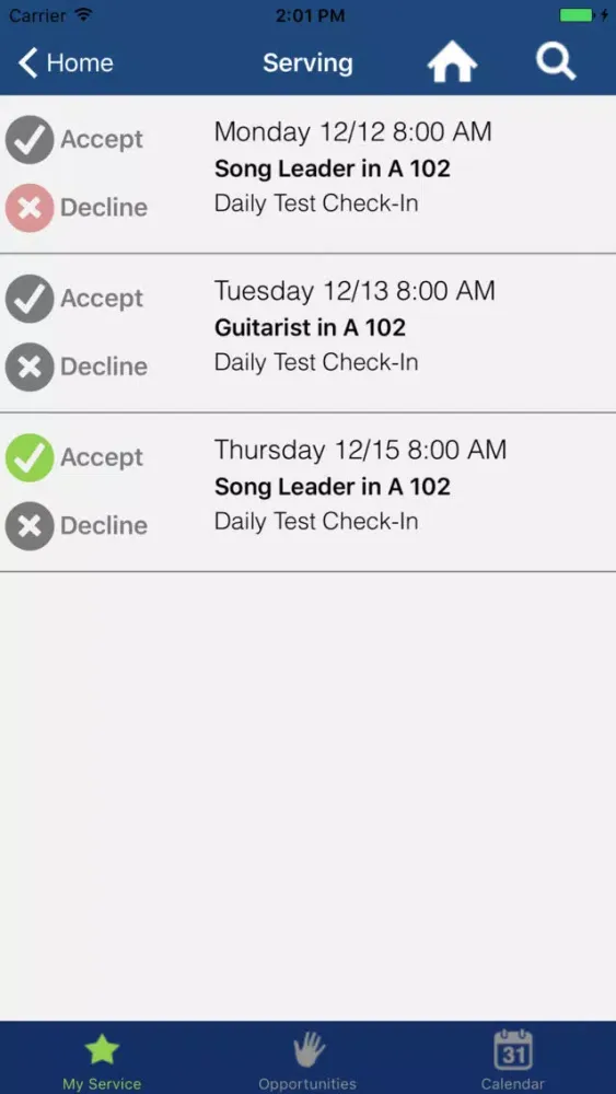 Saint John Church App Screenshots