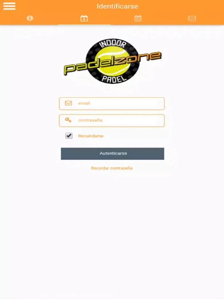 Padelzone Segovia iPad 应用截图
