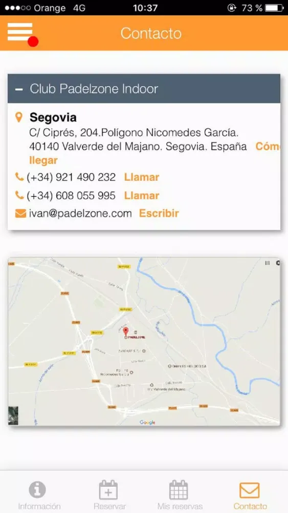 Padelzone Segovia应用截图