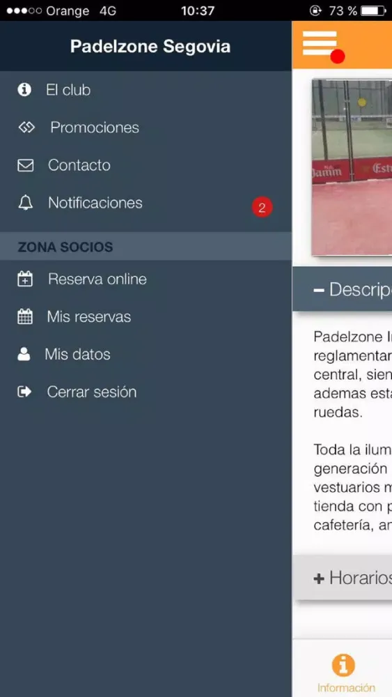 Padelzone Segovia应用截图