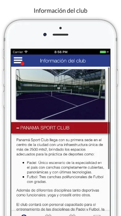 Panama Sport Club - PSC应用截图