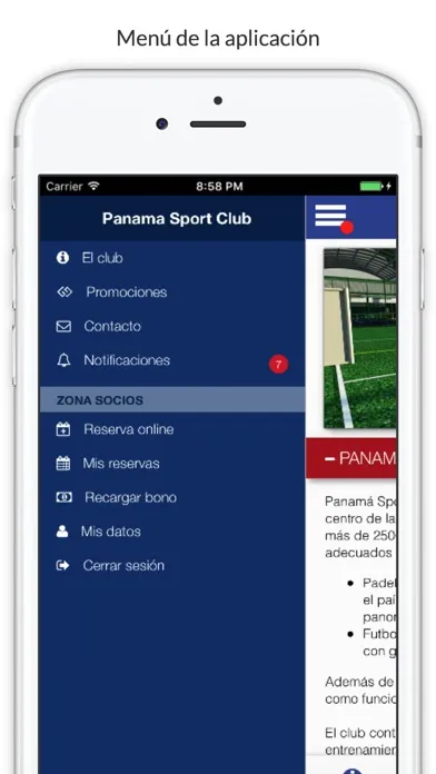 Panama Sport Club - PSC应用截图