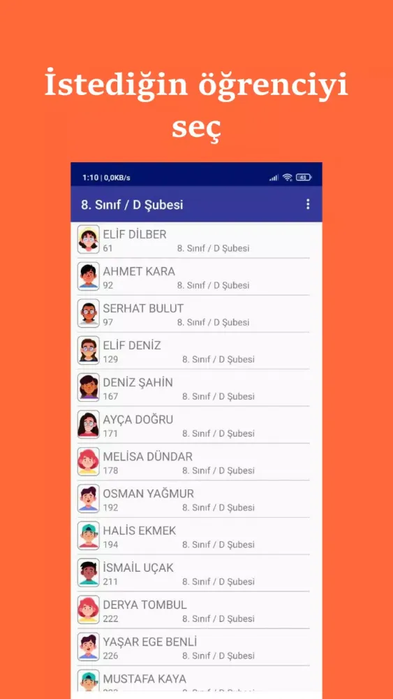 E-Okul Veli Ara Ekran Görüntüleri