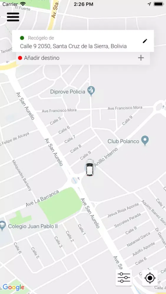 Capturas de tela do Sercan Taxi