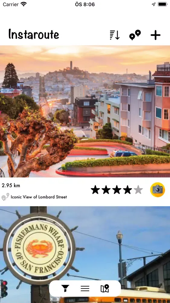 Instaroute Screenshots